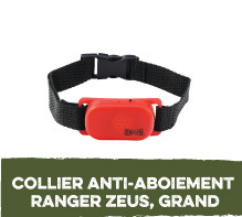 Le Collier anti-aboiement Ranger Zeus pour chiens de petite taille